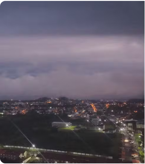 QUASE 720 MIL DESCARGAS ELÉTRICAS FORAM REGISTRADAS EM UM UNICO DIA NO RS